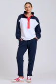 Collar Sweatshirt- Navy/White Combo