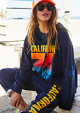 Sunset Navy Cali Sweat