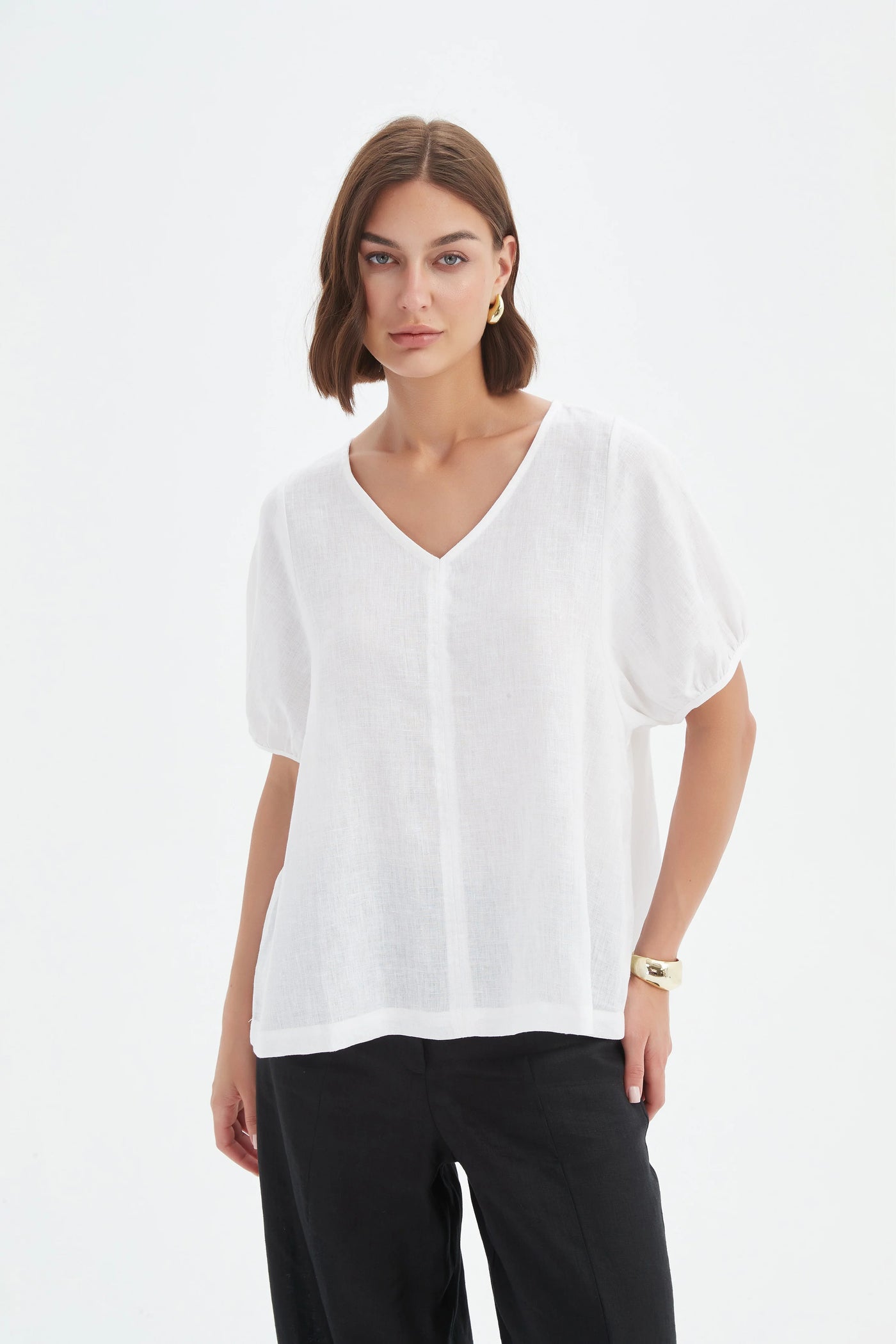Bishop Sleeve Top