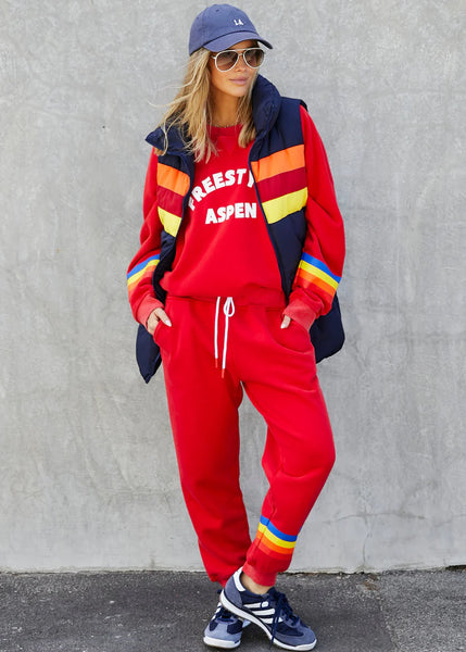 Freestyle Sweat- Red