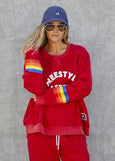 Freestyle Sweat- Red