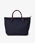 Michigan Tote- Navy Neo Plait