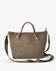 Michigan Tote- Khaki Neo Plait