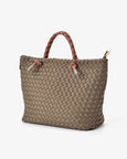 Michigan Tote- Khaki Neo Plait