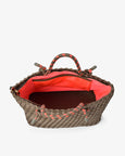 Michigan Tote- Khaki Neo Plait