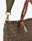 Michigan Tote- Khaki Neo Plait