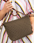 Panama Crossbody- Khaki Neo Plait