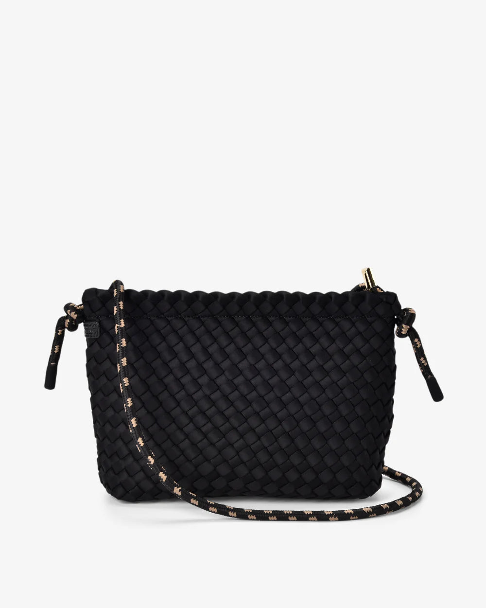 Panama Crossbody- Black Neo Plait
