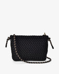 Panama Crossbody- Black Neo Plait
