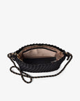Panama Crossbody- Black Neo Plait