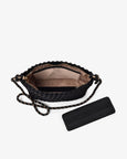 Panama Crossbody- Black Neo Plait