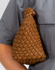 Linton Crossbody- Nutmeg Plait