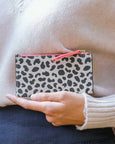 Compact Wallet- Spot Suede