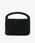 Linton Crossbody- Black Plait
