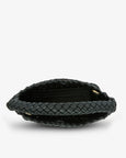 Linton Crossbody- Black Plait