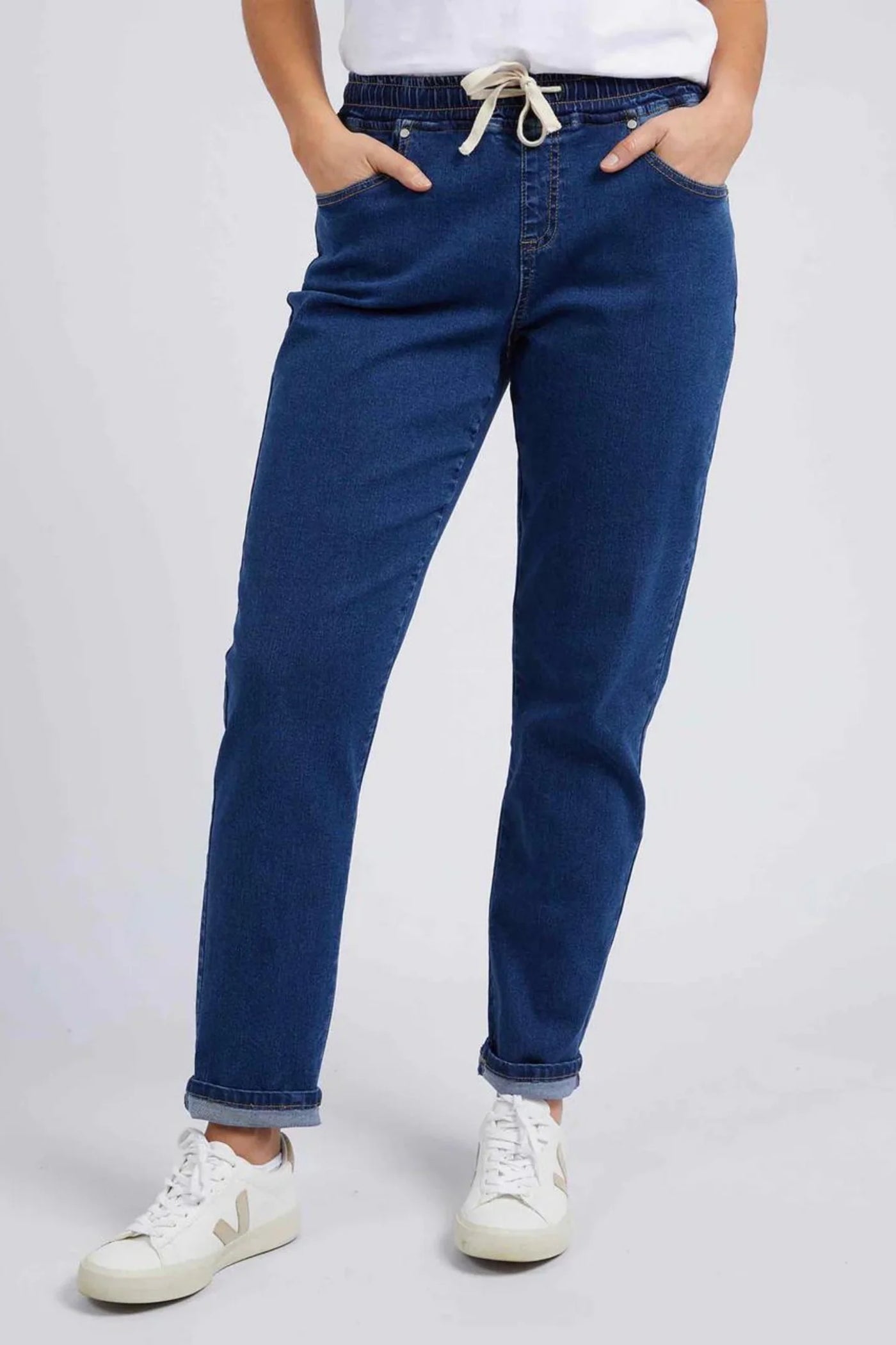 Juliette Jogger Jean- Dark Denim