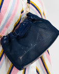 Monty Bag- Navy Mesh
