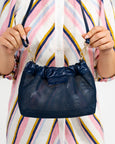 Monty Bag- Navy Mesh