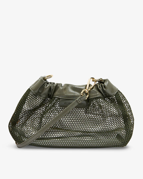 Monty Bag- Khaki Mesh