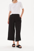 Classic Linen Pant- Black