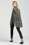 The Marnie Shirt- Moroccan Print