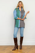 The Boyfriend Shirt- Chocolate Combo