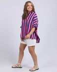 Palermo Stripe Shirt- Blue/Pink