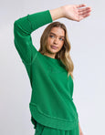Simplified Crew- Forest Green