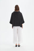 Funnel Neck Top - Black