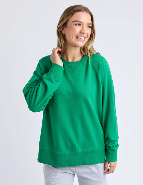 Melbourne Crew- Pine Green