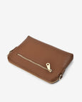 Bowery Wallet- Tan Saffiano