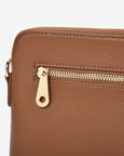 Bowery Wallet- Tan Saffiano