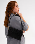 Bowery wallet- Charcoal Crinkle