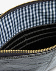 Bowery wallet- Charcoal Crinkle