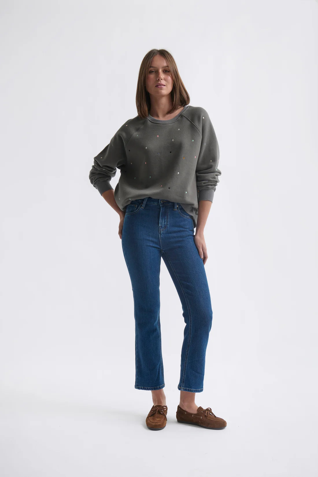 Vacay Jean | Hemmed - Brentwood Blue