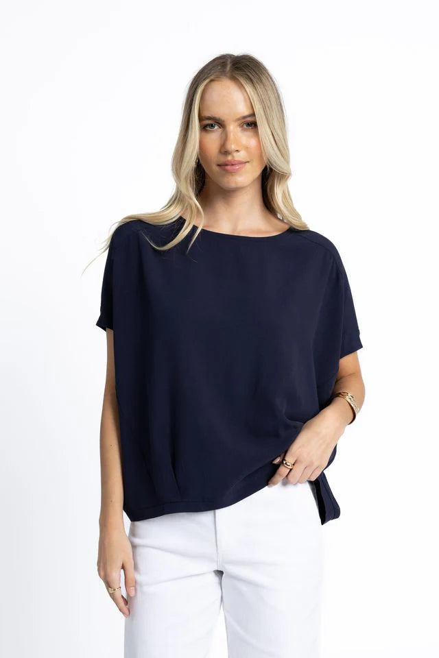 Lush Top- Navy