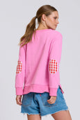 Classic Zipside Cherries Sweat- Pink