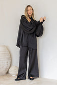 Portofino Luxe Dreams Blouse- Noir