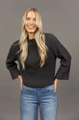 Anchor Sweater- Charcoal