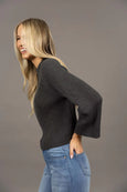 Anchor Sweater- Charcoal
