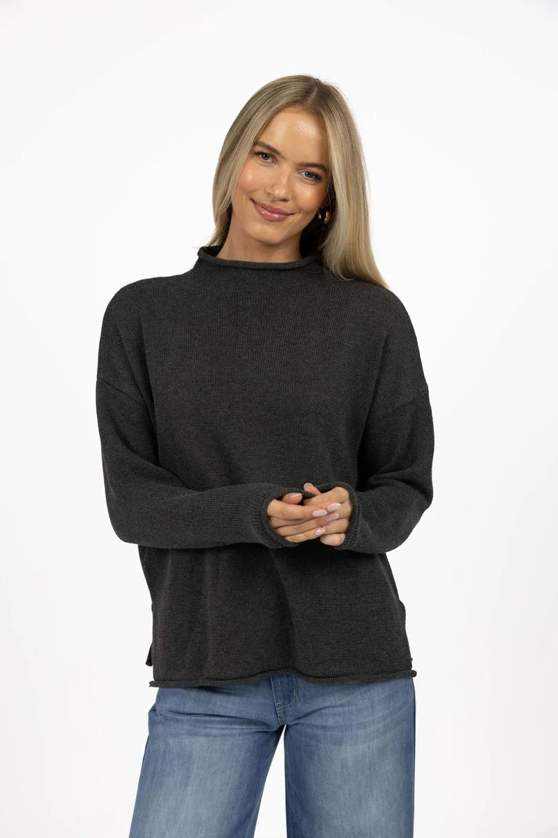 Divine Jumper- Charcoal