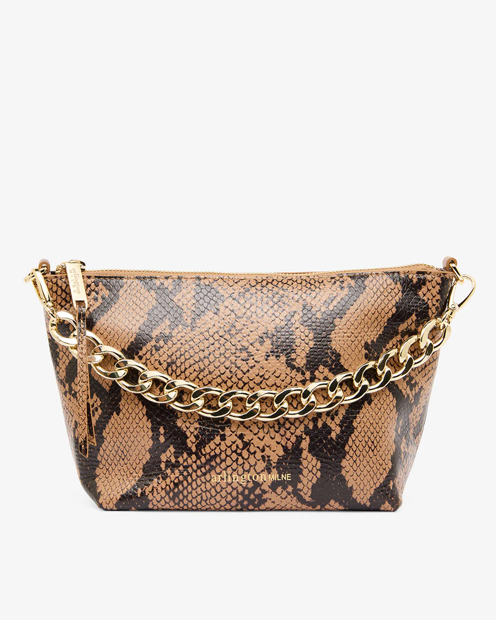 Agnes Bag- Caramel Python