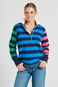 Rugby Sweatshirt- Navy Combo
