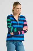 Rugby Sweatshirt- Navy Combo