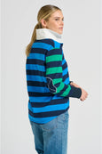 Rugby Sweatshirt- Navy Combo
