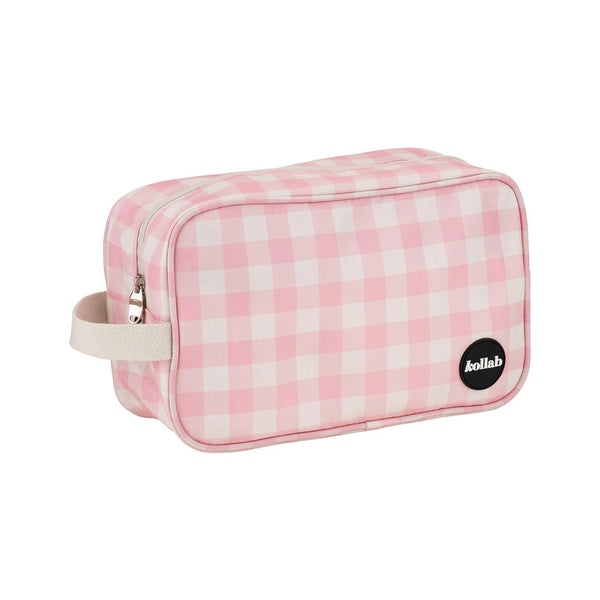 Travel Bag Candy Pink Check