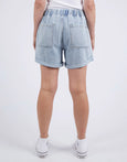 Emma Relaxed Light Blue Denim Short