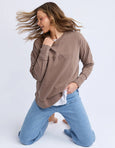 Simplified Crew- Chocolate Brown