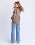 Simplified Crew- Chocolate Brown