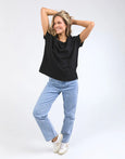 Allison Tee- Black